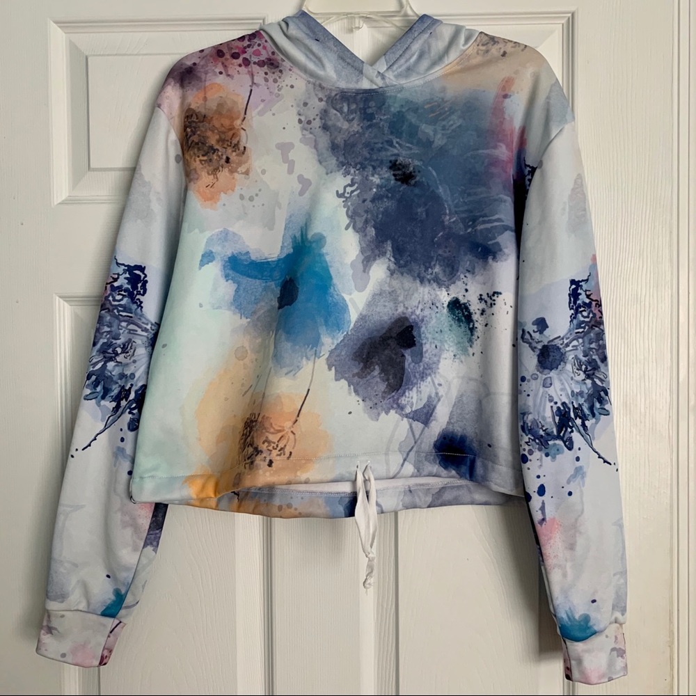 Floral Hoodie